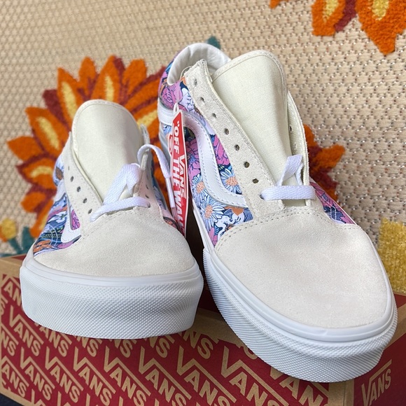 Vans Old Skool Retro Floral Multi/True White WMNS sneakers - Picture 8 of 16